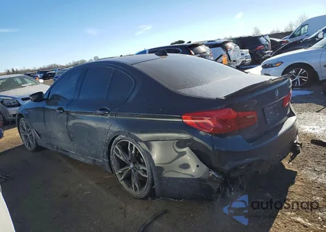 2020 BMW M550Xi from USA, damaged, VIN WBAJS7C03LBN96293